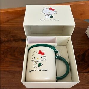 STARBUCKS HELLO KITTY MUG NWT